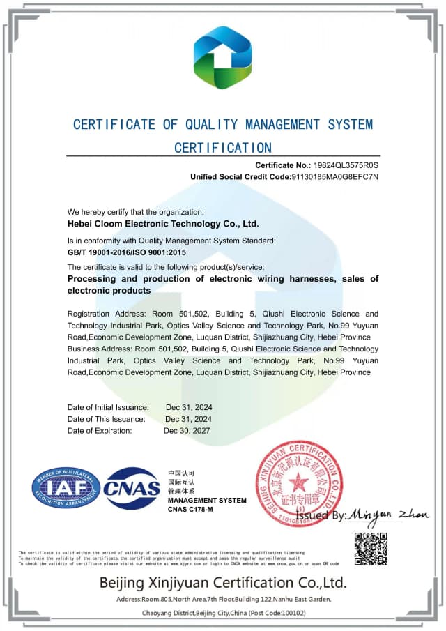 ISO 9001 Certificering