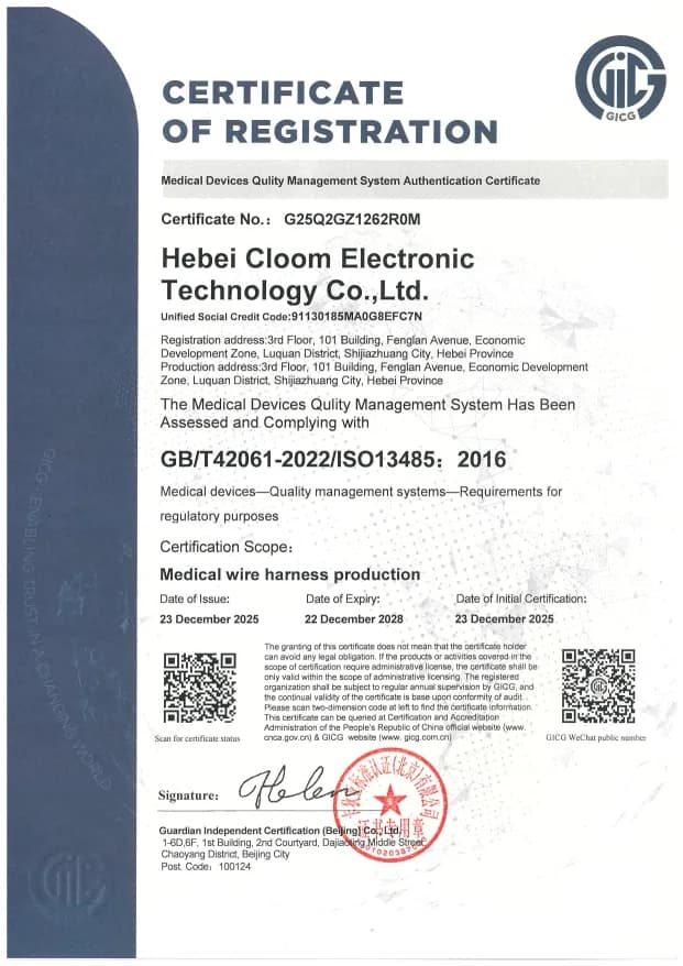 ISO 13485 Certificering